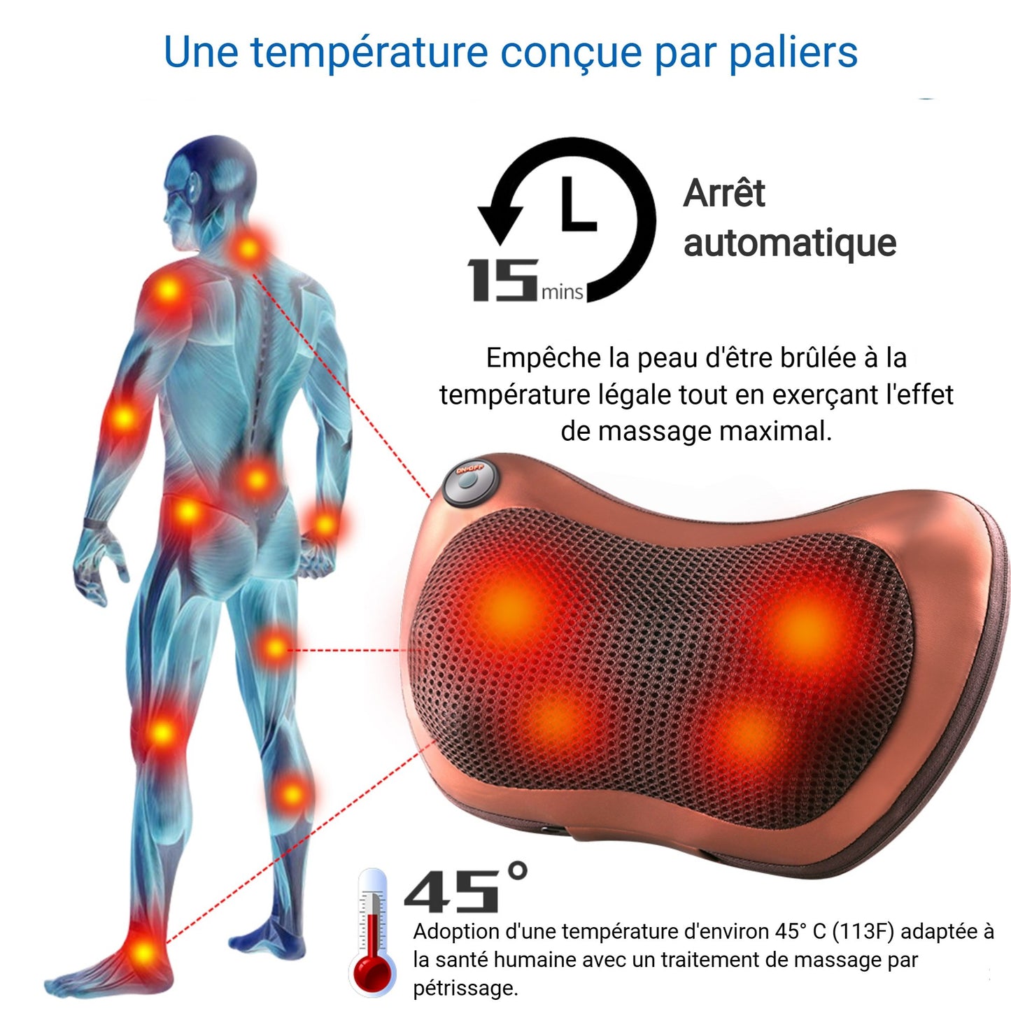 Oreiller®- Masseur électrique - Noshlee